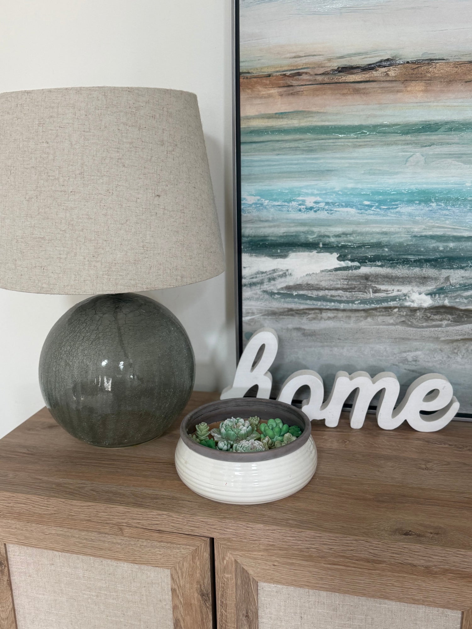 Large Bowl Candles – Statement Floral & Succulent Centerpiece Candles